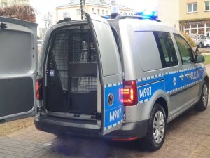 nowy radiowóz Volkswagen Caddy